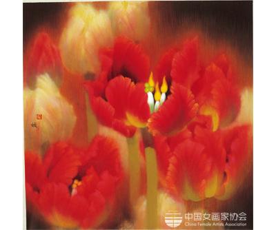 《欣欣向荣》 《欣欣向荣90x90cm2007年宣纸中国画色