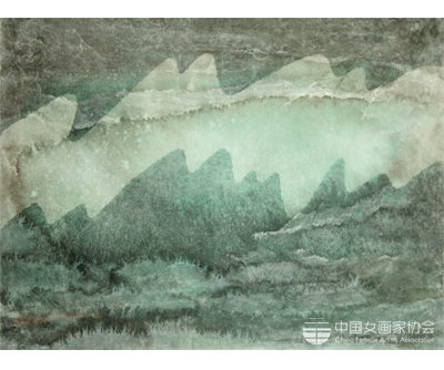 水语之三（彩墨综合）80&times;100cm2010年