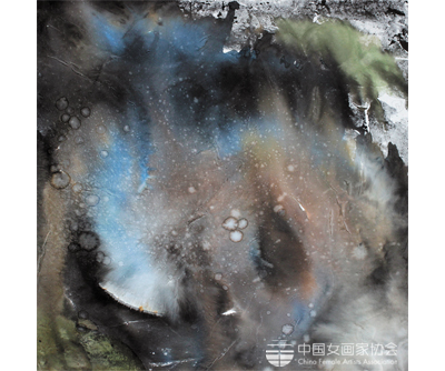 天语之四（彩墨综合）68&times;68cm2009年